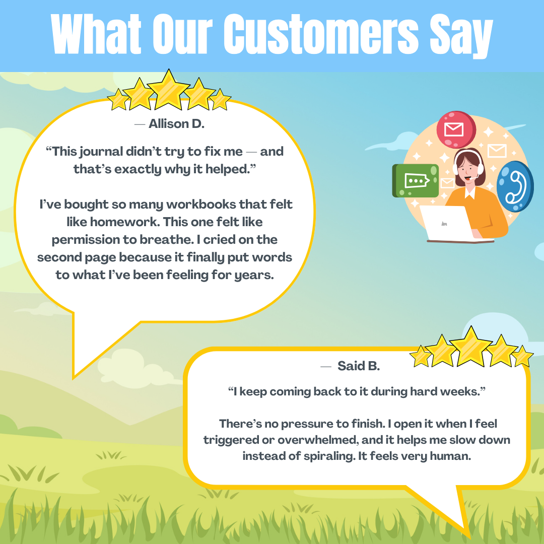 Finding My Way Back - A Gentle Healing Journal for Triggers, Pain & Recovery