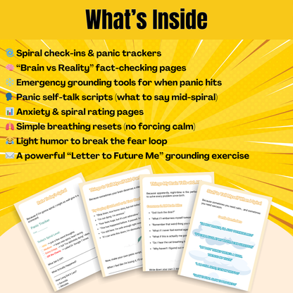 The “Am I Losing It?” Workbook A Survival Guide for Panic, Spirals & Overwhelming Anxiety
