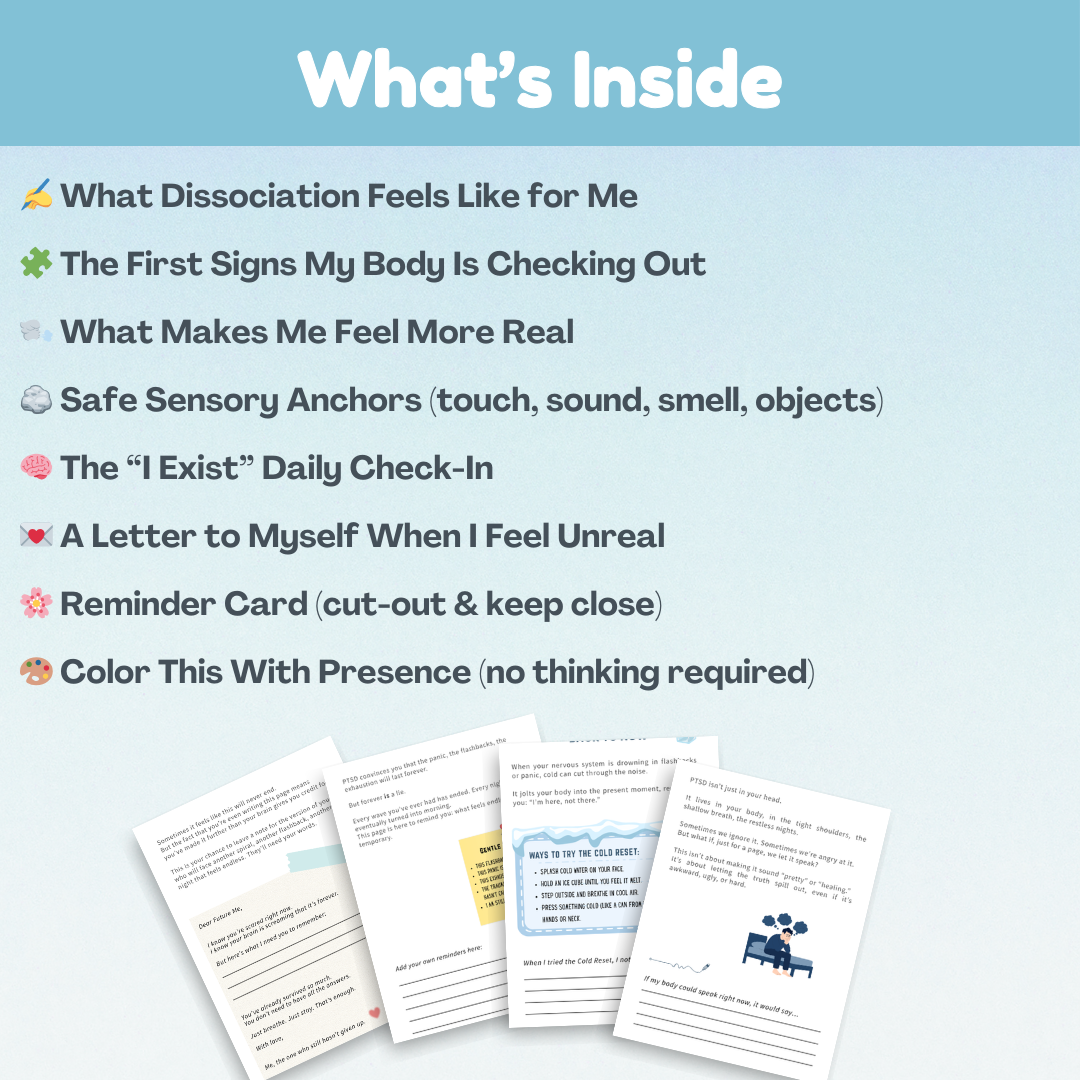 I Don’t Feel Like a Person - A Reconnection Journal for DPDR, Numbness & Emotional Disconnection