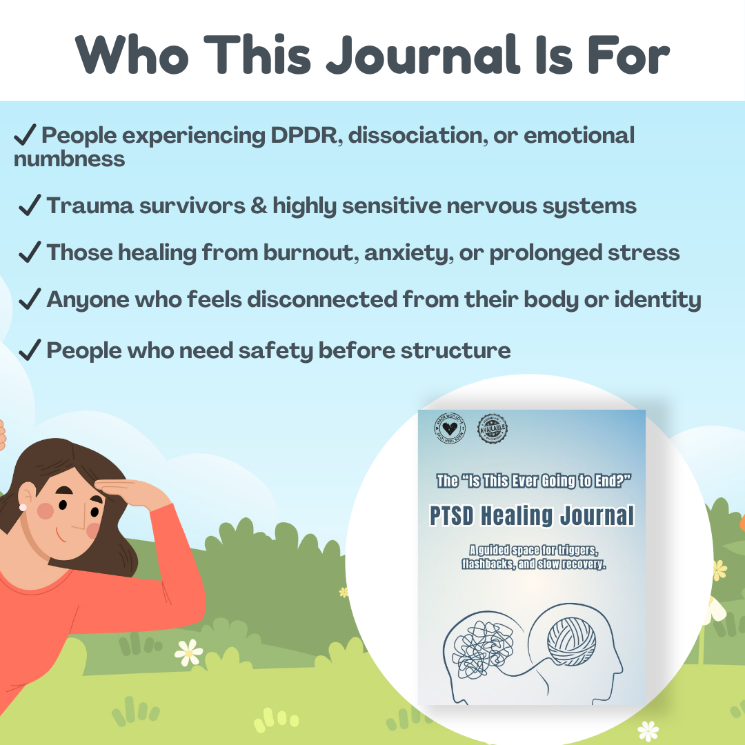 I Don’t Feel Like a Person - A Reconnection Journal for DPDR, Numbness & Emotional Disconnection