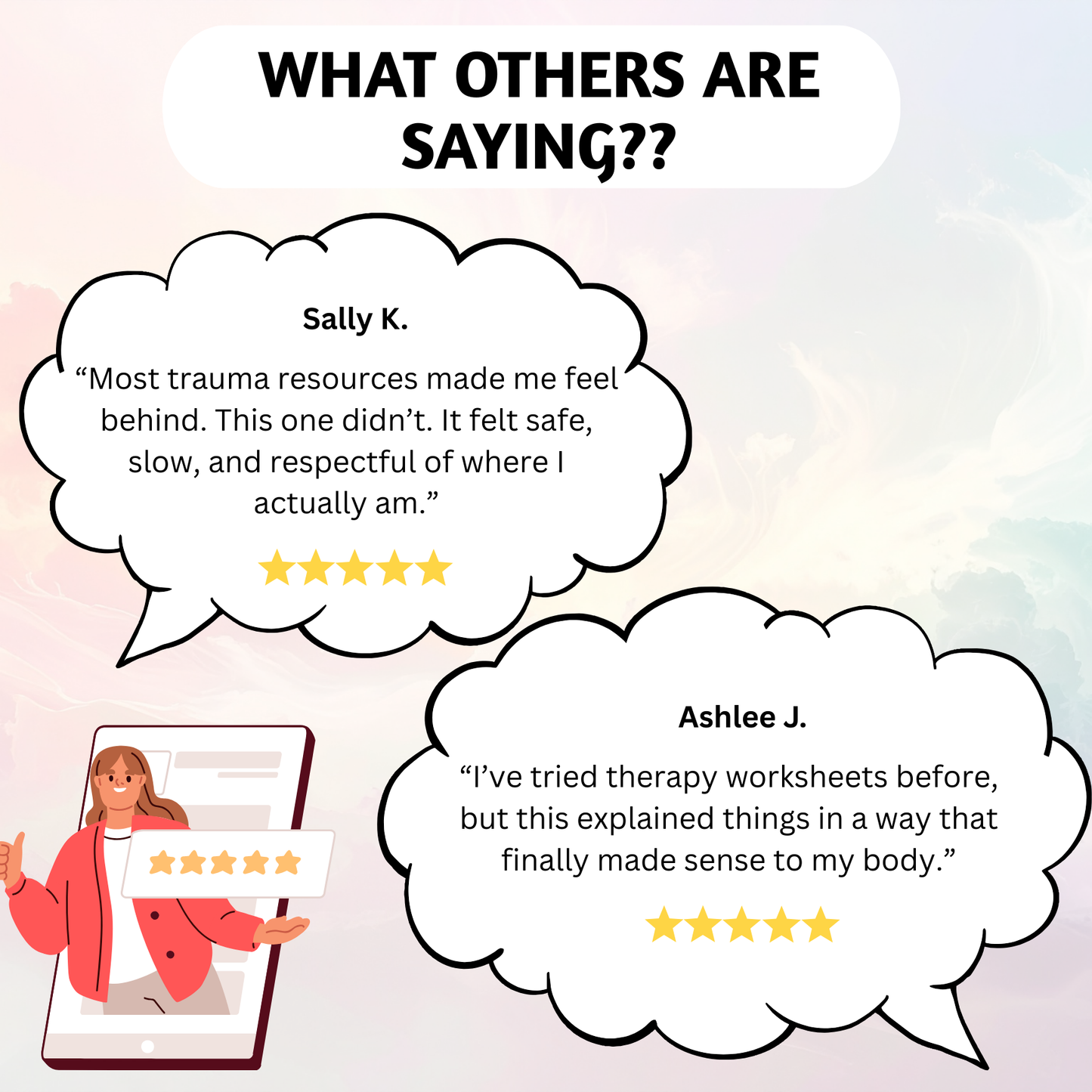 Trauma Reprocessing Workbook - 50+ Pages - Built From Lived Experience